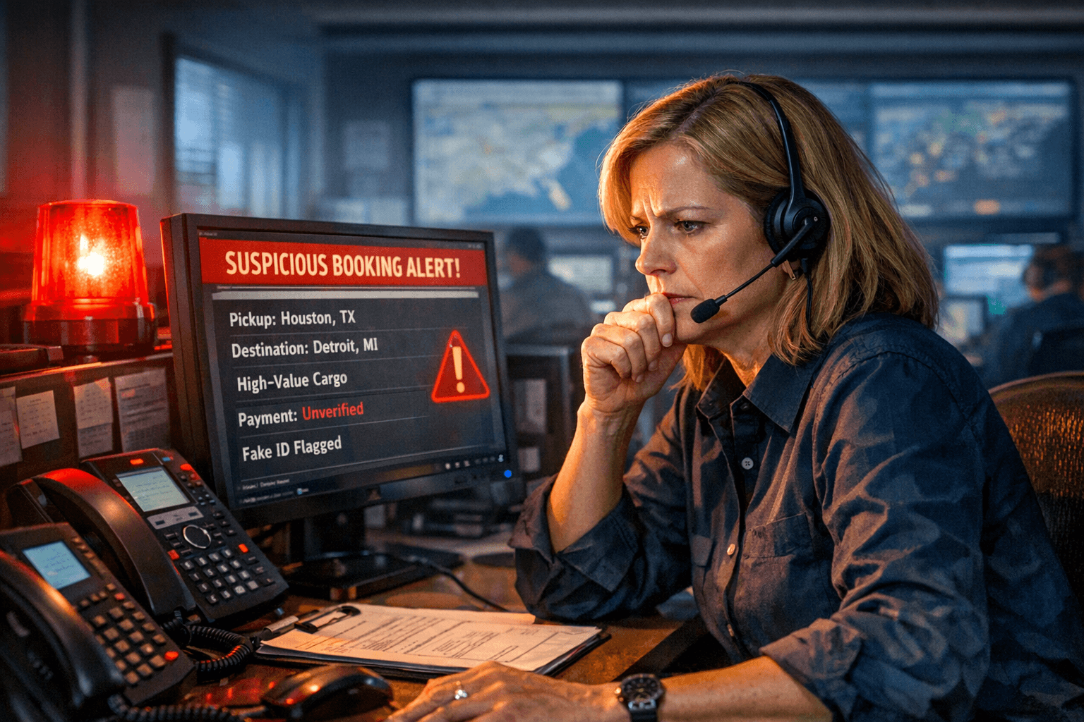 Double-Brokering Freight Scams: How Fake Carriers Steal Loads